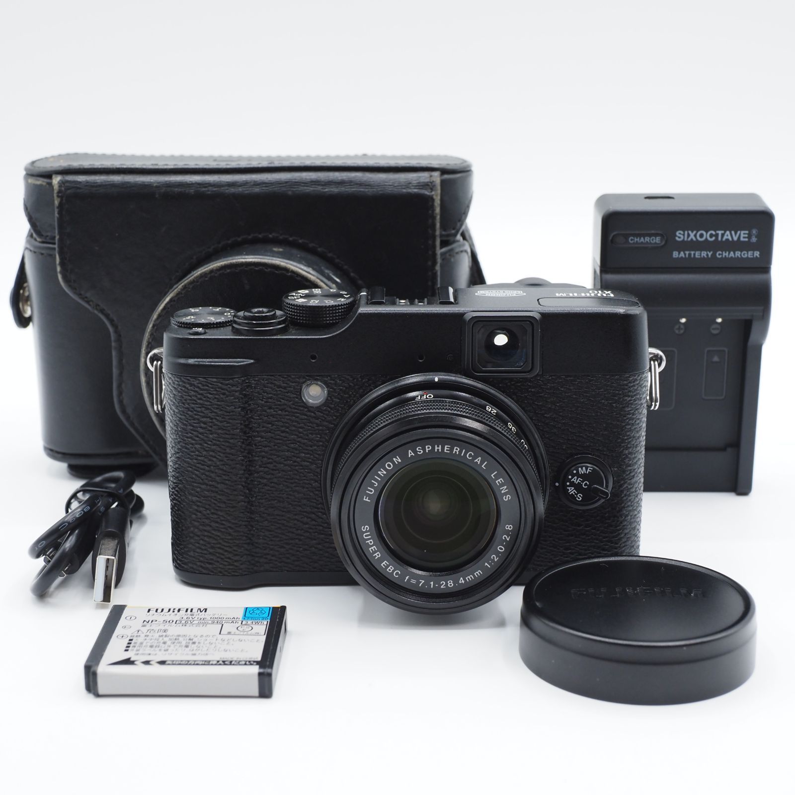 ☆美品・専用ケース付き☆ FUJIFILM フジフイルム デジタルカメラ X10 ...