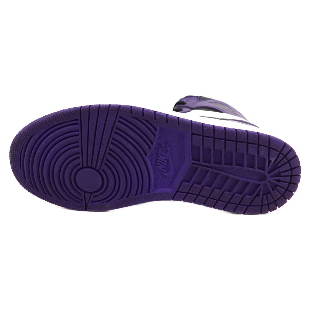NIKE (ナイキ) AIR JORDAN 1 RETRO HIGH OG COURT PURPLE 555088