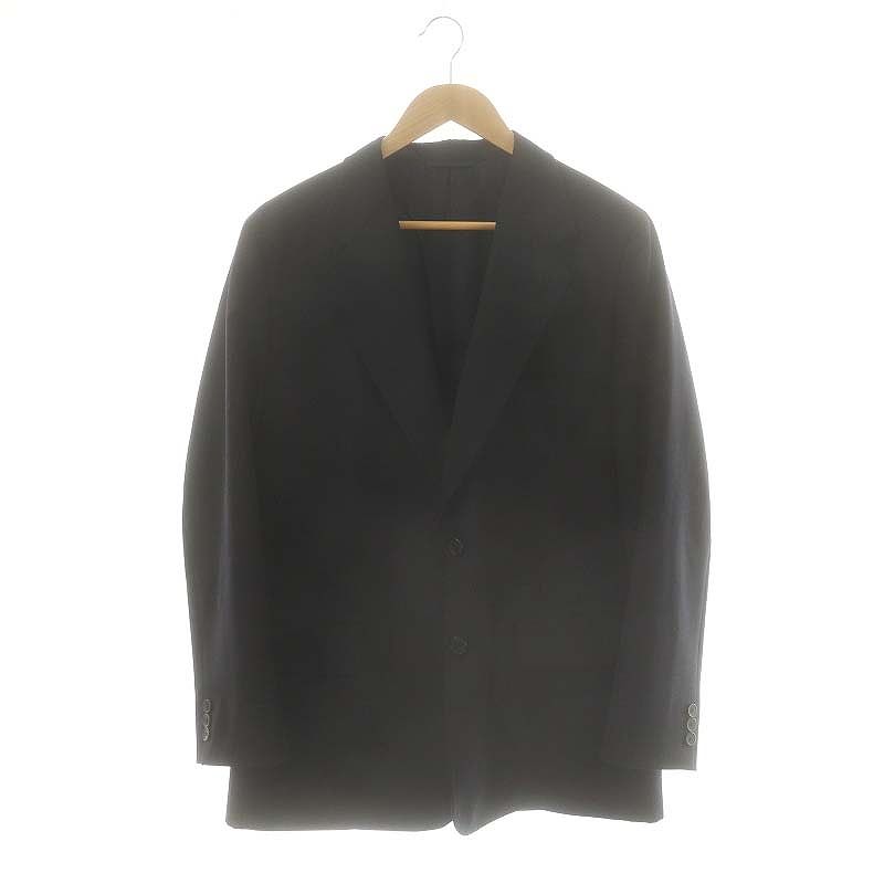 アプレッセ A.PRESSE Slub Wool Navy Blazer テーラード ジャケット