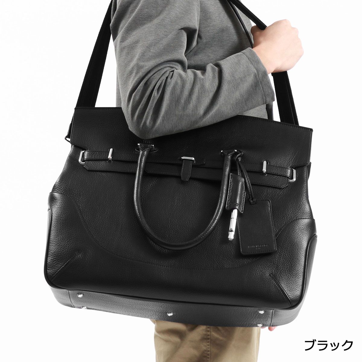 ペッレモルビダ ボストンバッグ メンズ レディース トート バッグ