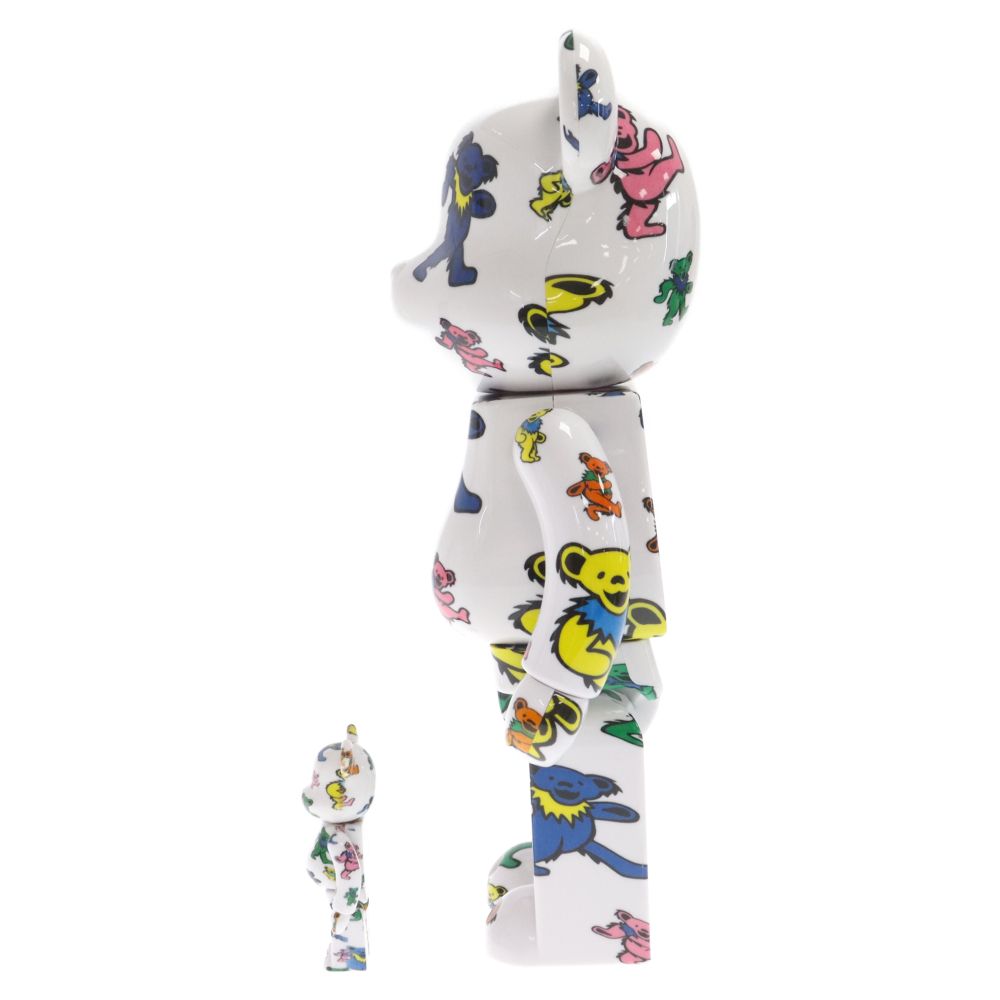MEDICOM TOY - MEDICOM TOY メディコムトイ BE@RBRICK Grateful Dead Dancing グレイトフルデッド ダンシング 100% &amp;400% ベアブリック フィギュア マルチカラー Be@rbrick Grateful Dead (Dancing Bear) 100% and 400% set by