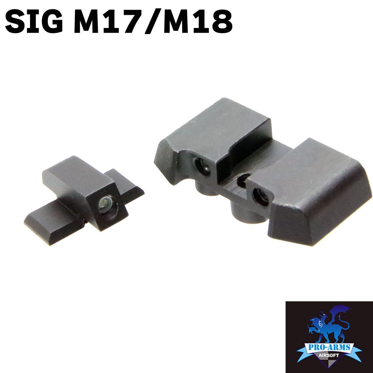 SIG P320-M17 M18 XCARRY スチールトリチウムサイト VFC