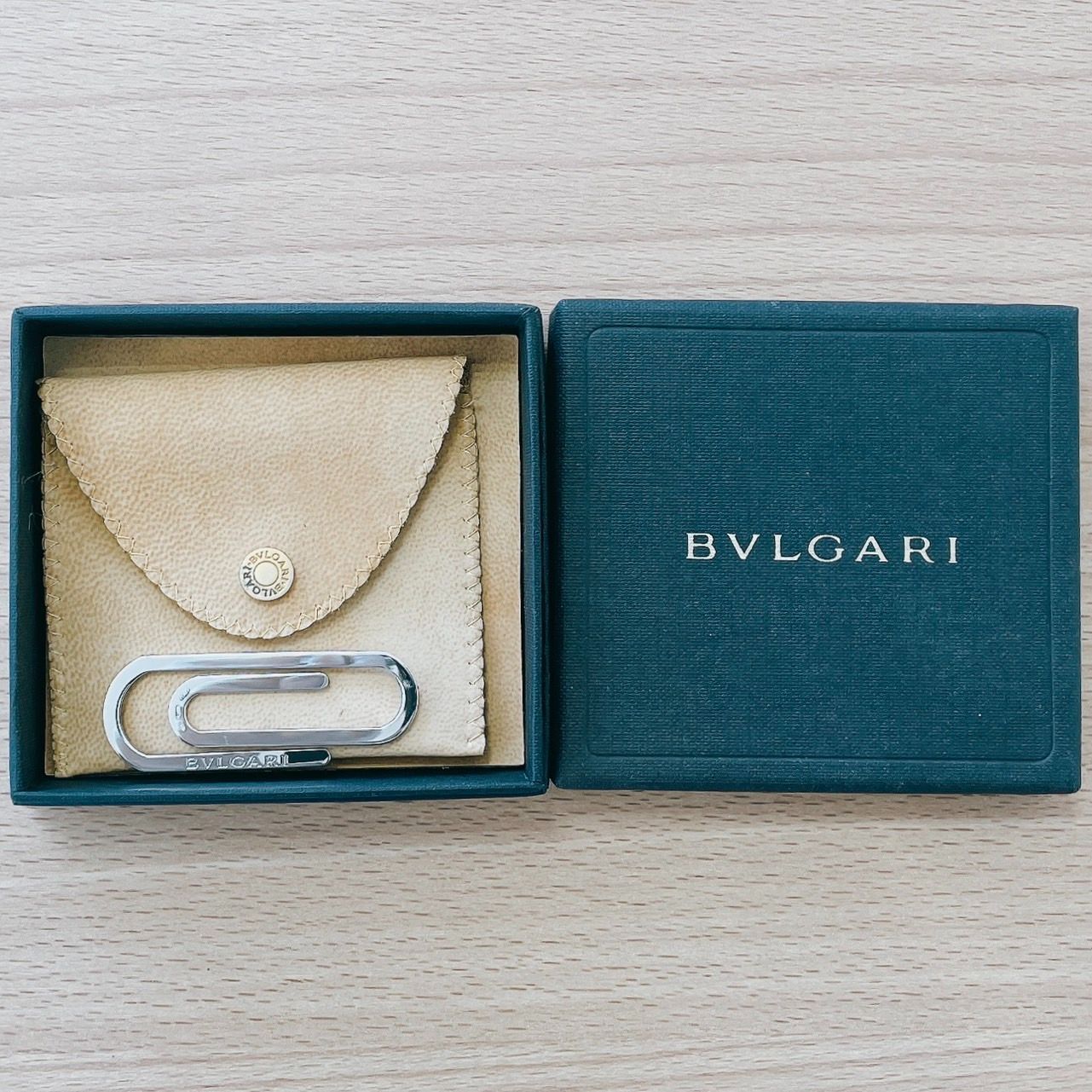 ★即発送可能★BVLGARI ブルガリ マネークリップ BVLGARI - 【未使用】BVLGARI ブルガリ マネークリップ付き 二