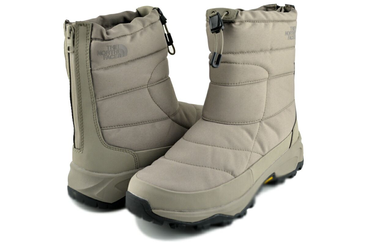 ザ ノース フェイス ヌプシ ブーティー WP バックジップ マッシュルーム THE NORTH FACE NUPTSE BOOTIE BACKZIP nf 52577-mm
