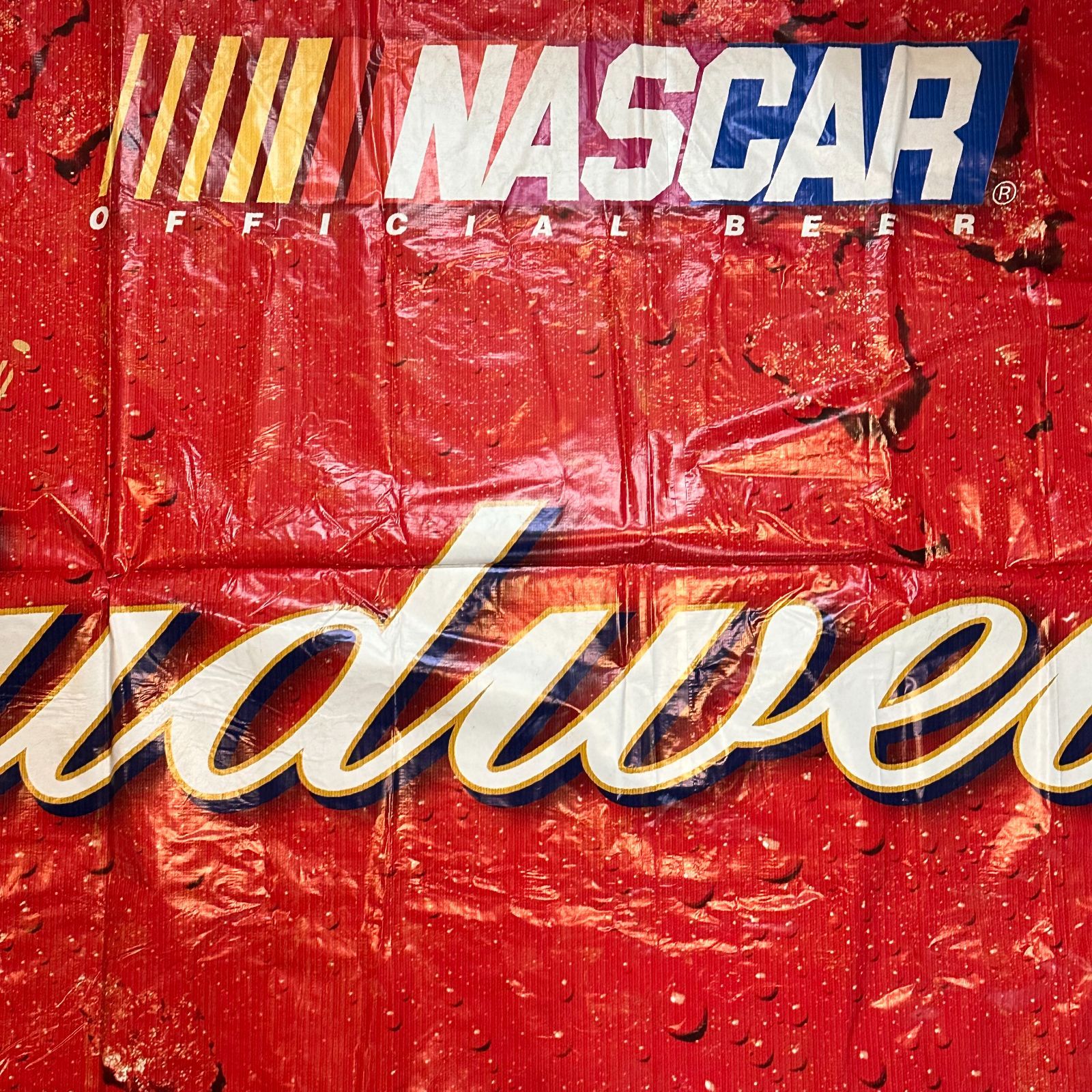 NASCAR×Budweiser大型バナー