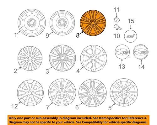 SUBARU (スバル) 純正部品 デイスク ホイール アルミニウム 品番28111FG240