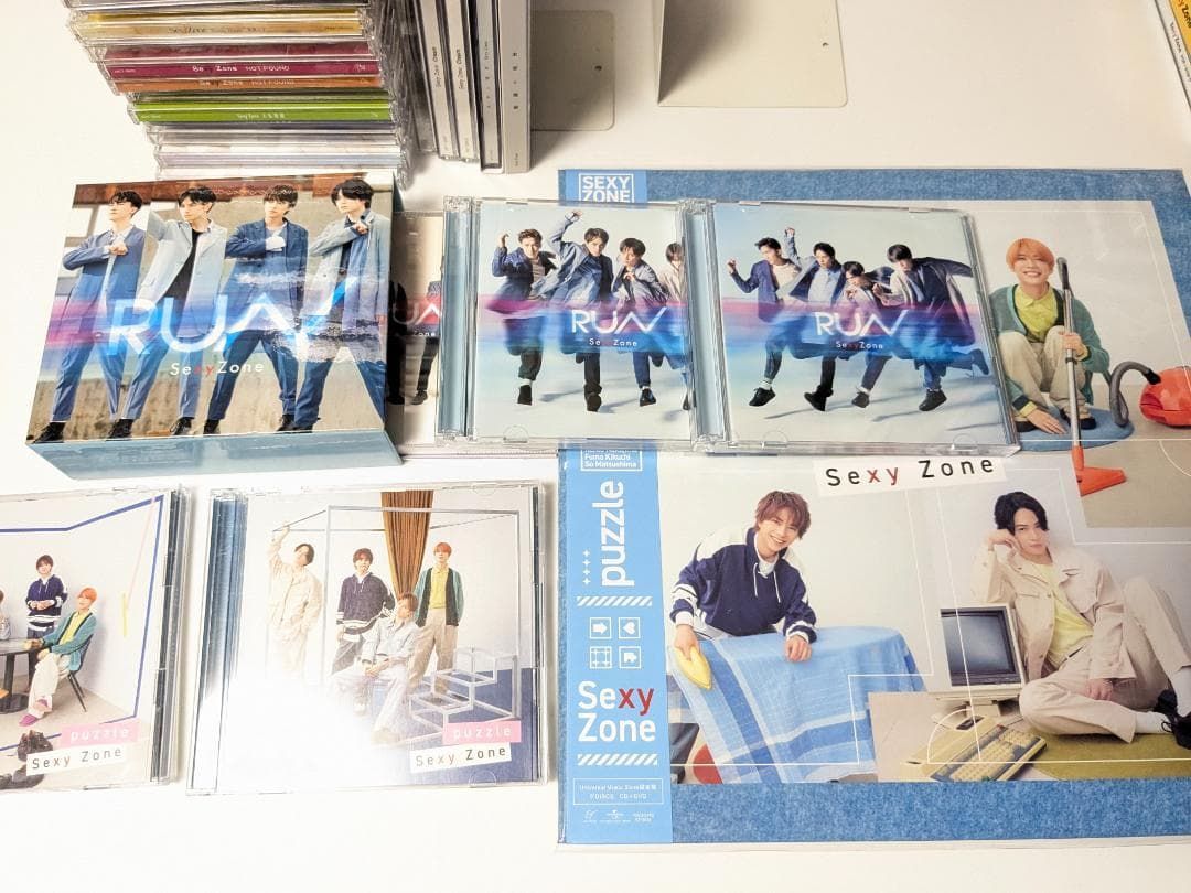 timelesz SexyZone CD、アルバムまとめ売り、歴代大量全部セット Sexy Zone timelesz CD アルバム 63本 まとめ売り - メルカリ