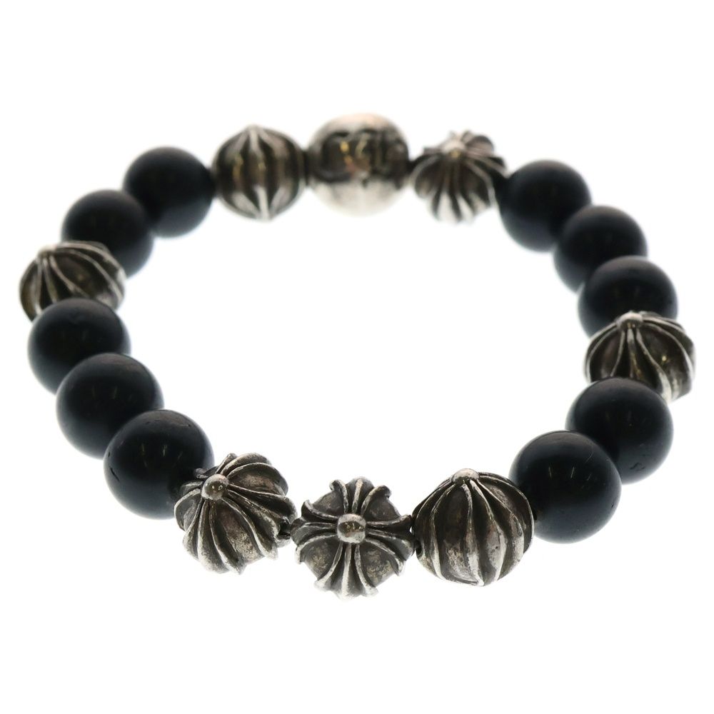 新品未使用　クロムハーツ　8mm BEAD 3ボール　ブラックビーズブレスレット 楽天市場】クロムハーツ【CHROMEHEARTS】 ブラックビーズ/ビーズ