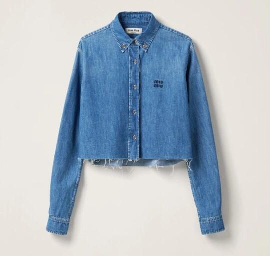 miumiu】ミウミウ デニムシャツ cleaned | eBay