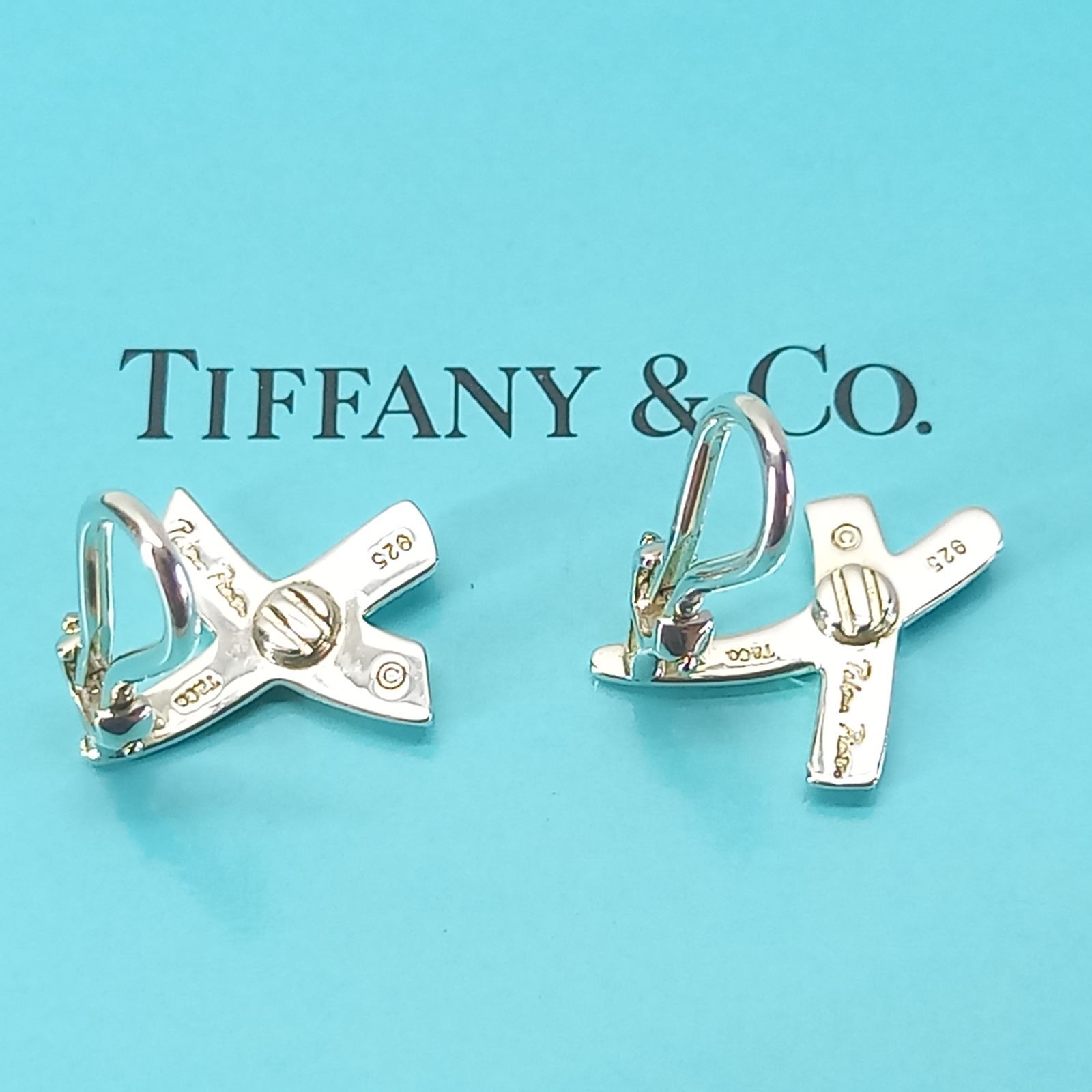 パロマピカソ キス X イヤリング 925シルバー TIFFANY &Co