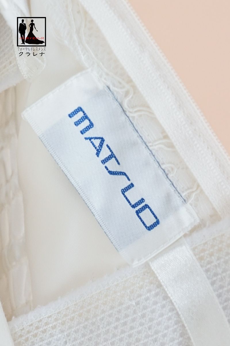 フォーマル衣装 mATSUO ウエディングドレス 9-13号 CLW1242 ミニティアラ 手袋 ベール ネックレス イヤリング付き クラレナ 品 リサイクル 洋装 ドレス wd9 wd11 wd13 WWW_MORNINGWALKER_COM