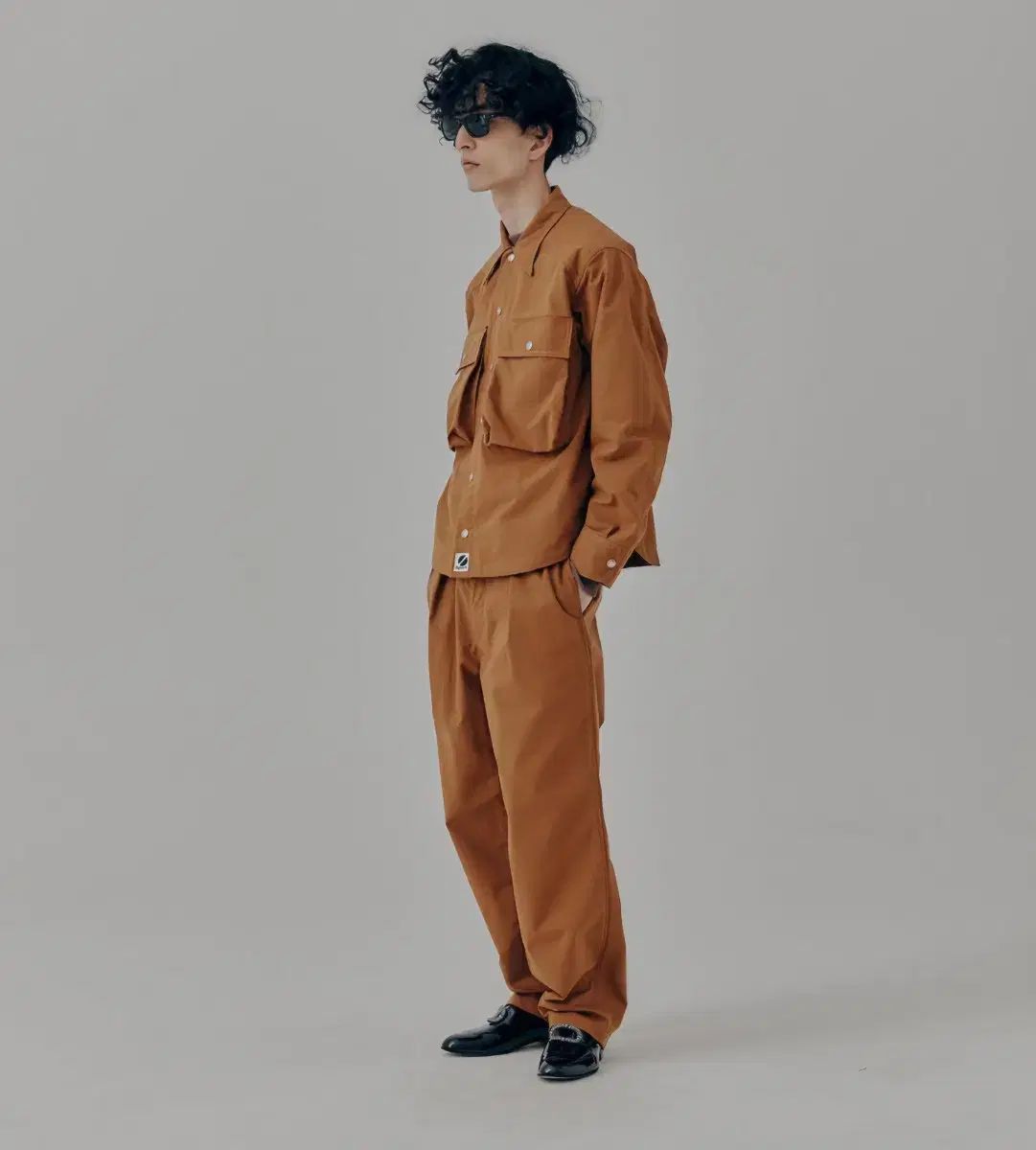 HERITAGE FLOSS ナイロン フィールド シャツ L