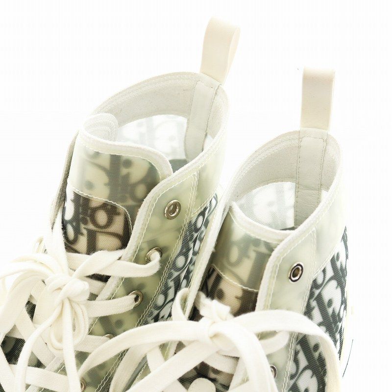 ディオールオム Dior HOMME ハイカット スニーカー シューズ 42 グレー