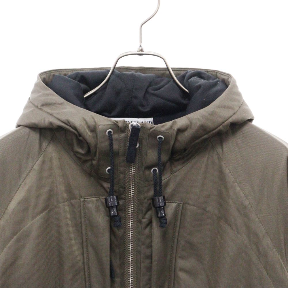 Stone Island ジップ ジャケット パーカー付き KHAKI STONE ISLAND