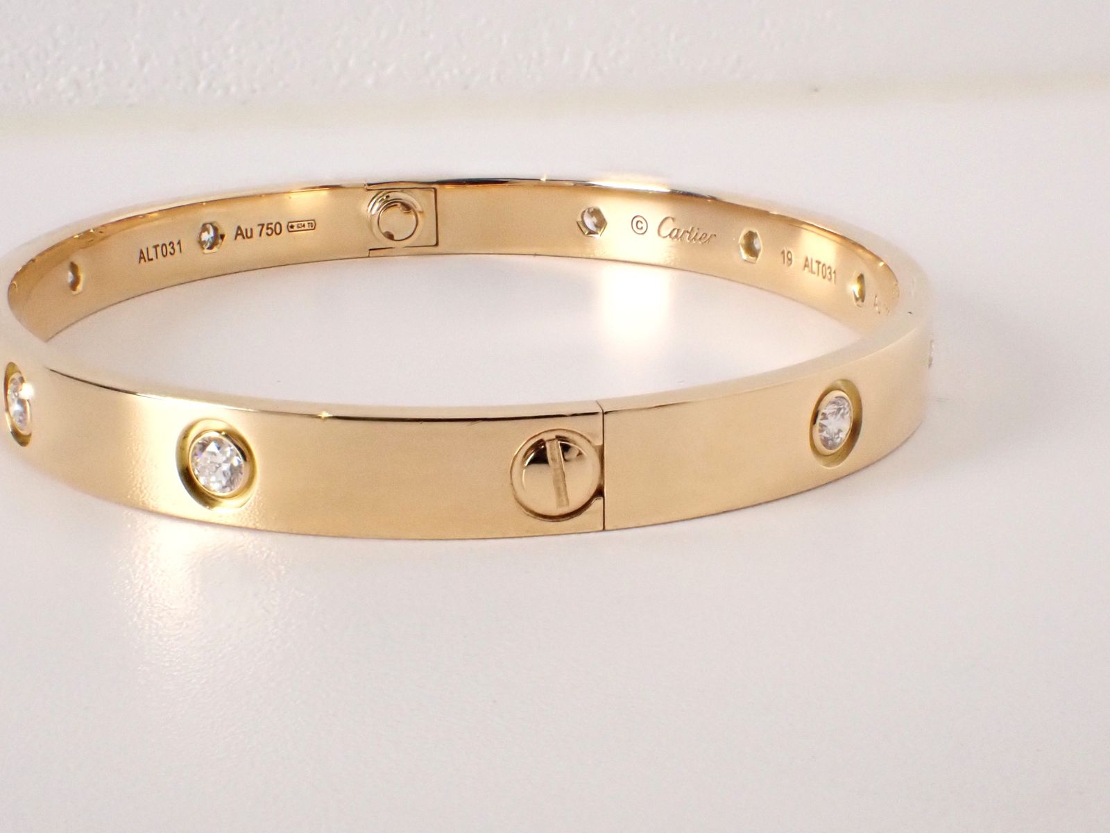 定価260万円弱 磨き済 超美品 Cartier(カルティエ) ラブブレス