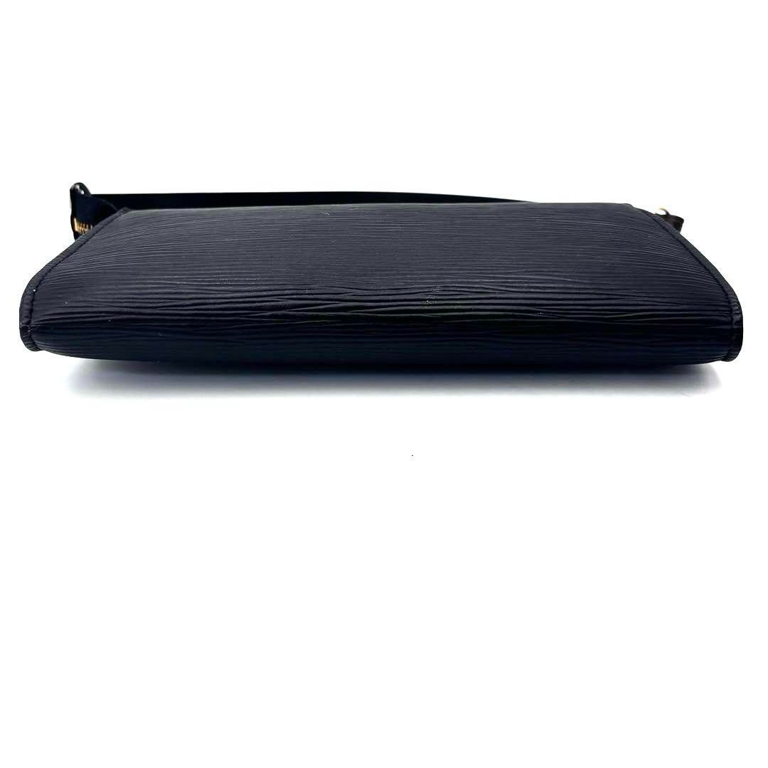 ■LOUIS VUITTON エピ　ポシェット　アクセサリーポーチ ノワール　黒 LOUIS VUITTON ルイヴィトン エピ ポシェット アクセソワール21
