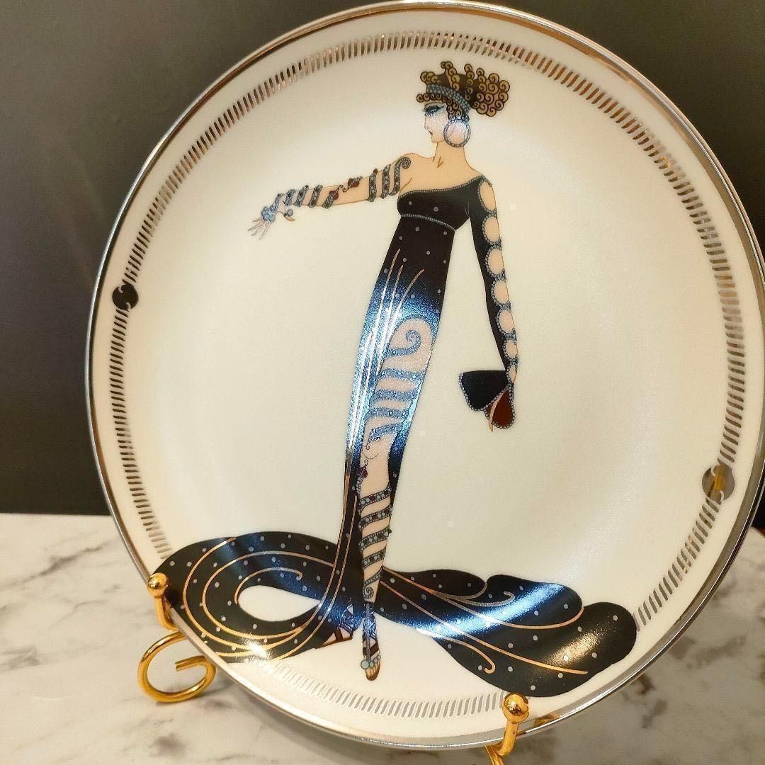 フランクリンミント　エルテ　プレート　MERVEILLEUSE　アールデコ フランクリンミント エルテ プレート MERVEILLEUSE アールデコ