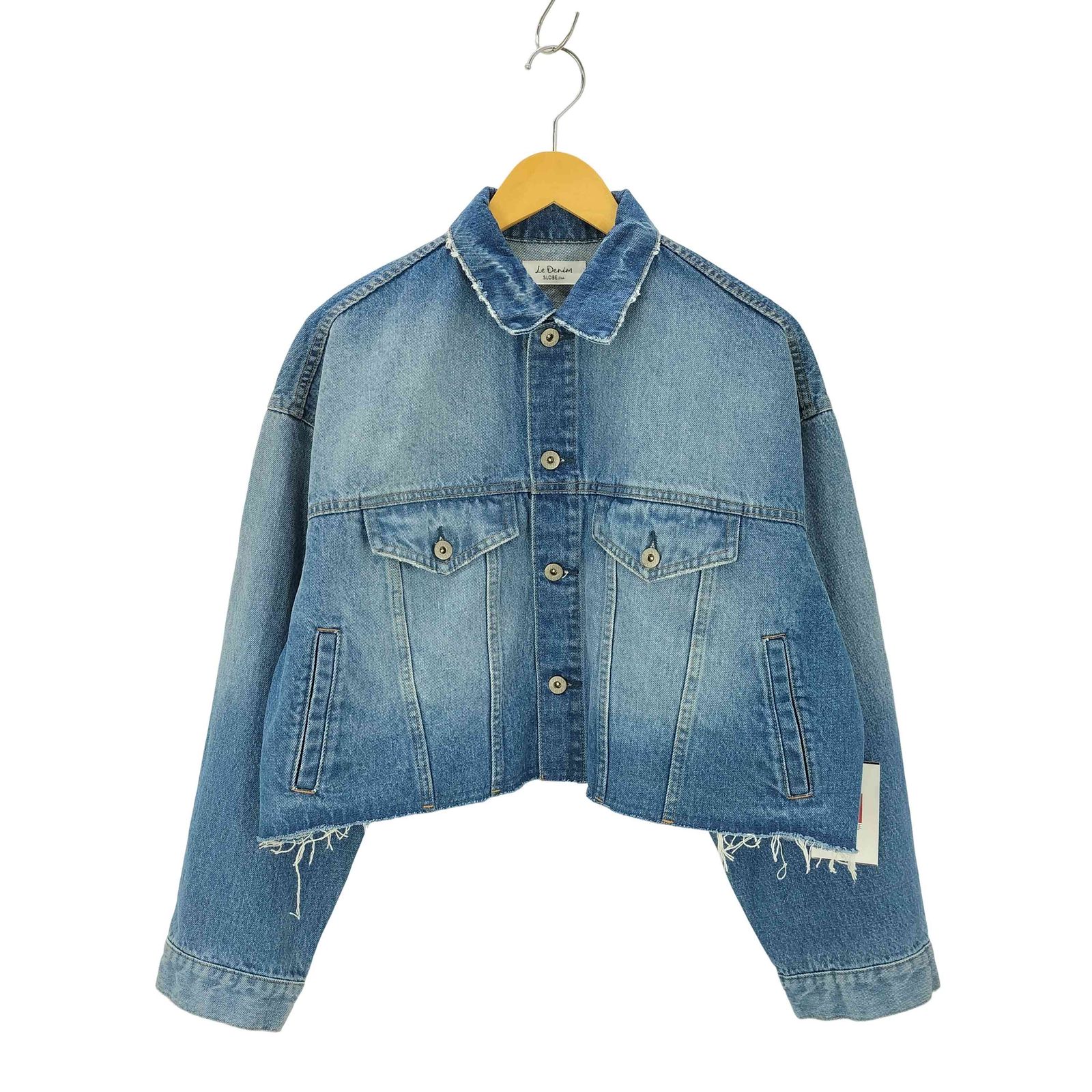 スローブイエナ SLOBE IENA LE DENIM クロップドトラッカー