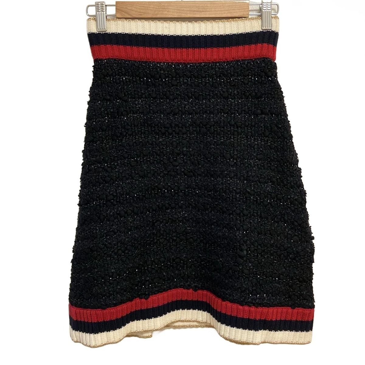 GUCCI　グッチ★黒　ベルベットスカート　サイズ40 楽天市場】GUCCI(グッチ) サイズ:8.5 GGインプリメ ローカット
