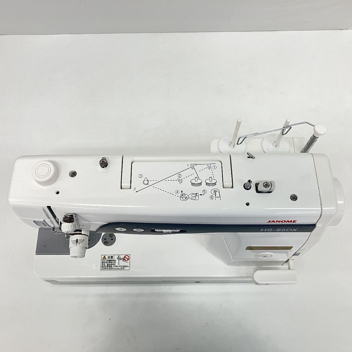 JANOME HS-85DX 767型 高速直線 ミシン 職業用 ジャノメ 裁縫 中古 Z9518622