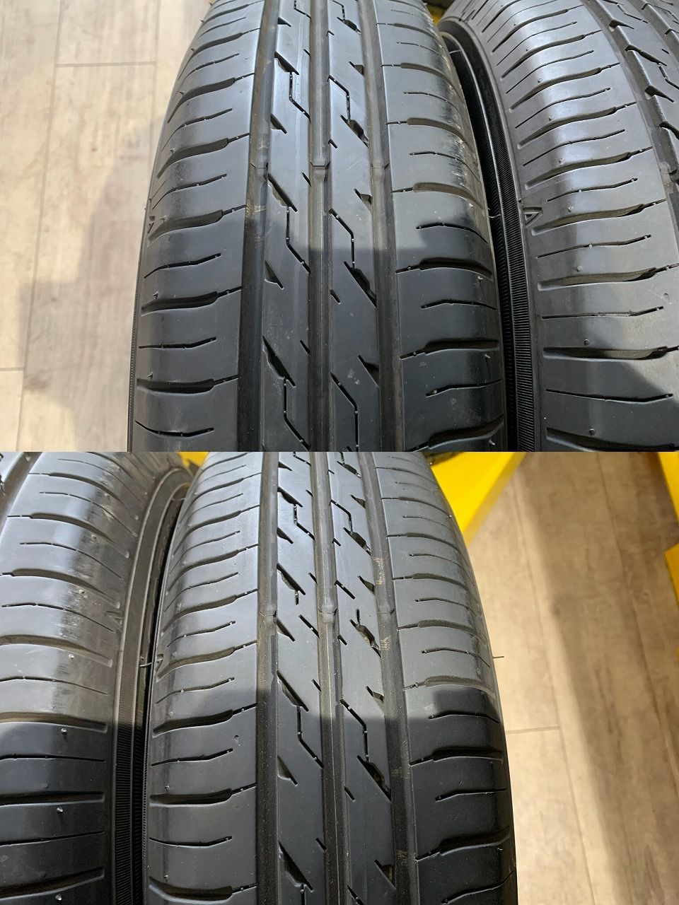 2501022】YellowHat ECOFINE 155/80R13 2020年 6mm パッソ ヴィッツ 等 