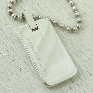 TIFFANY&Co.美品 アトラスプレートネックレス 925 28日迄の案内 TIFFANY&Co.】ティファニー アトラス プレート シルバー925