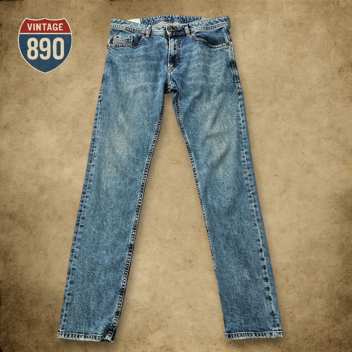 DIESEL ストレッチスリムスキニー w33 カラーデニム THOMMER DIESEL 