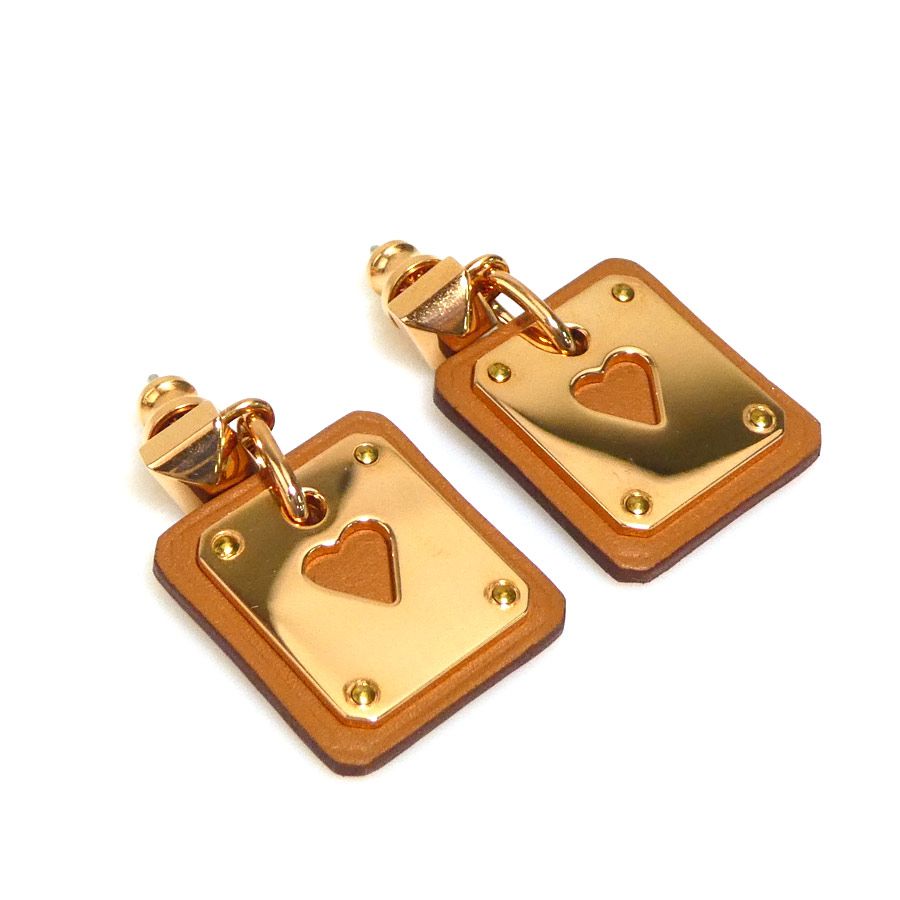 エルメス HERMES ピアス アス ドゥ クール - メルカリ