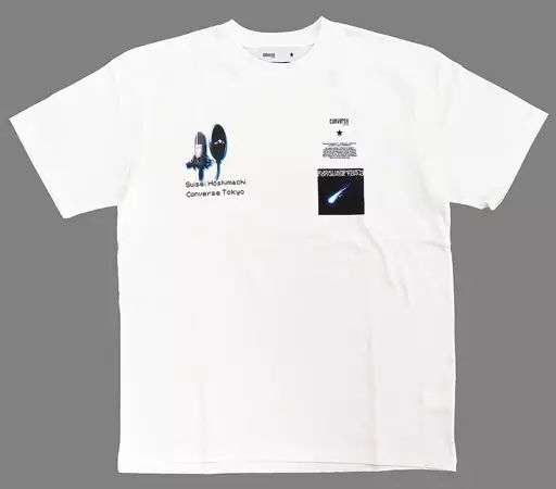 ホロライブ 星街すいせい converse Tシャツ 未使用品 星街すいせいコラボレーション｜CONVERSE TOKYO (コンバース