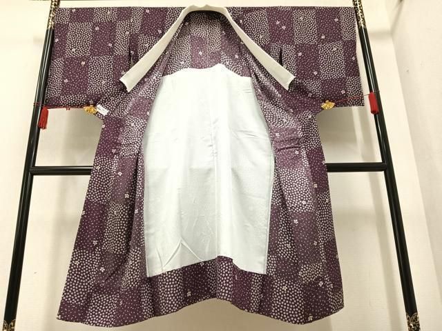 平和屋着物○長襦袢 無双仕立て 舞桜文 やまと誂製 正絹 逸品
