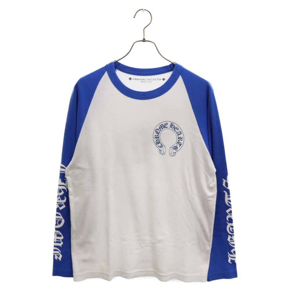 CHROME HEARTS クロムハーツ Tシャツ ラグラン袖　カットソー クロムハーツ CHROME HEARTS ラグランスリーブ ロンT Tシャツ