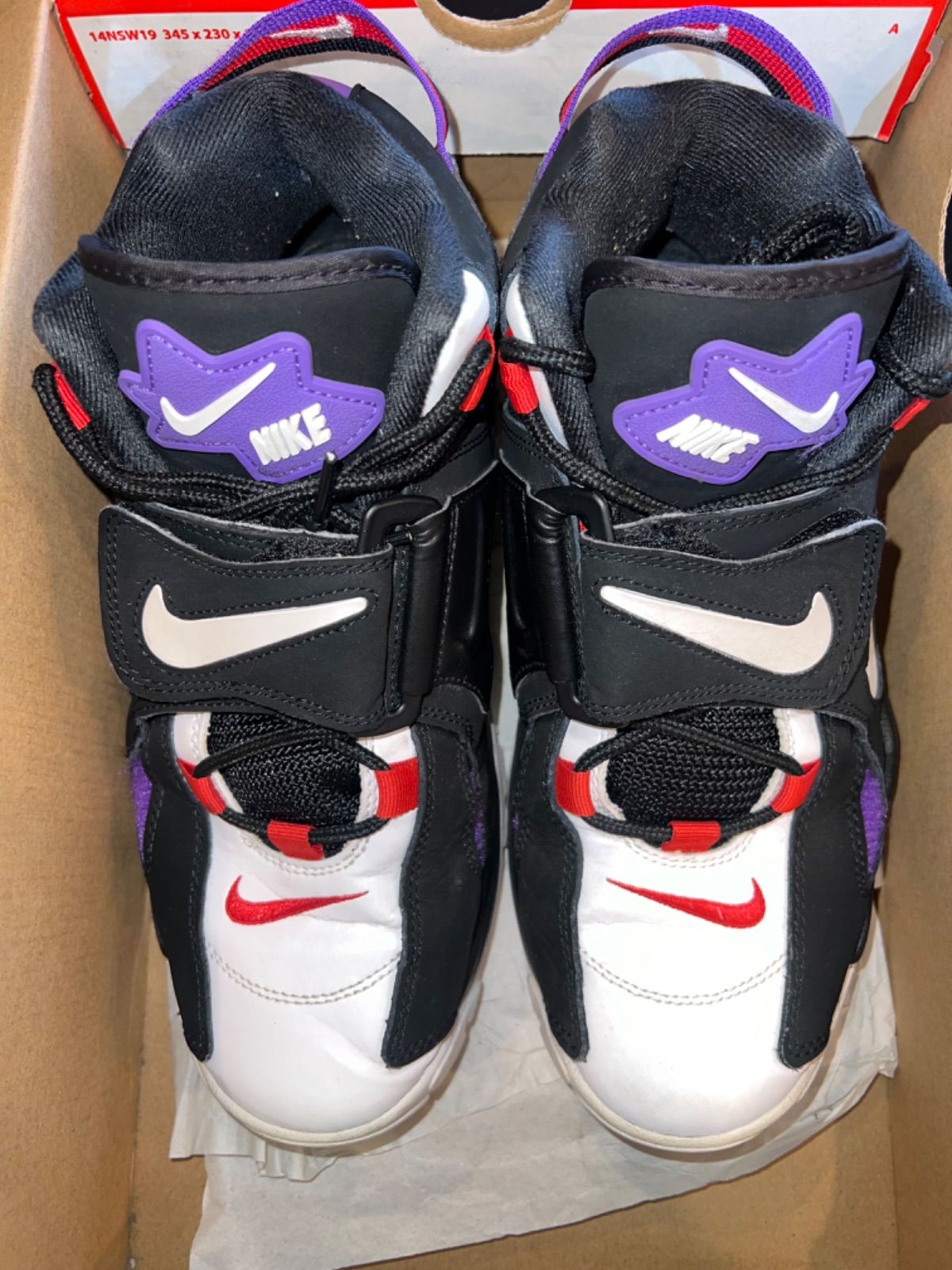 25.5cm NIKE AIR BARRAGE MID RAPTORSナイキ エアバラージ