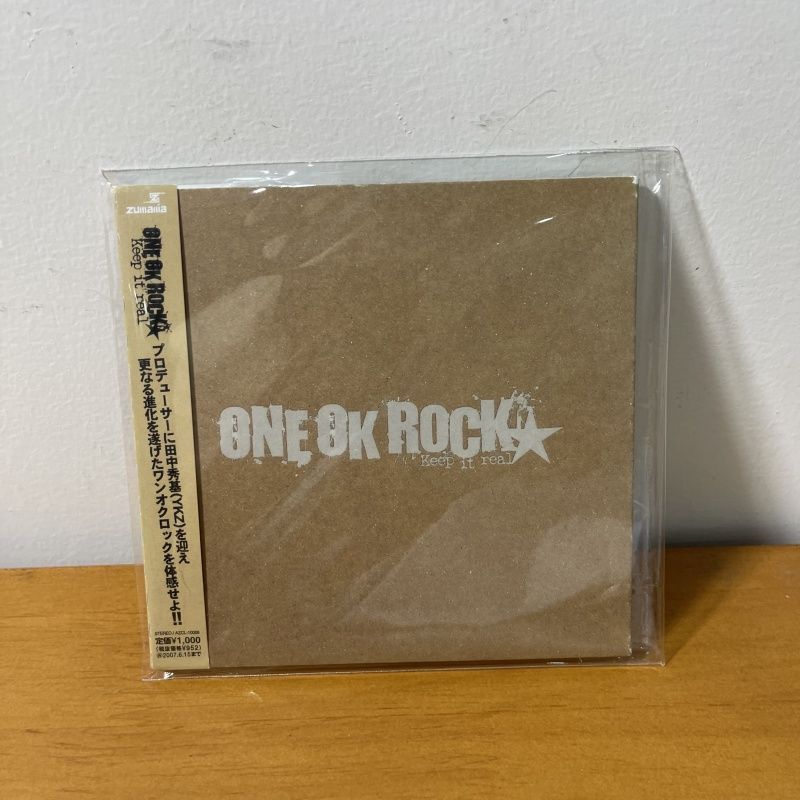 one ok rock インディーズ シングル2nd keep it real 廃盤cd