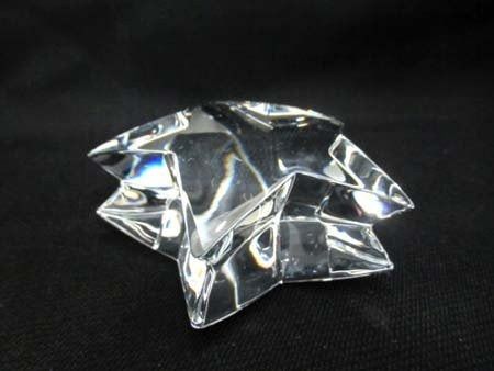 バカラ Baccarat ザンザン ZINZIN スター クリスタル ペーパーウェイト