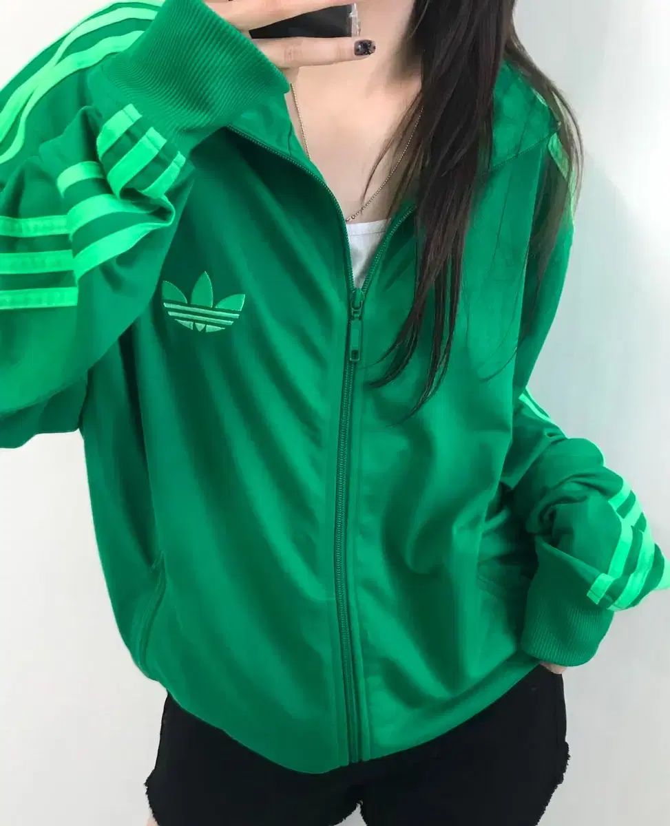 Adidas adidas アディダス ファイヤーバード 緑 トラックトップス
