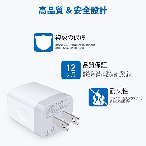 Hootek USB-C 電源アダプタ 20W 急速充電器 Type-C PD&QC3.0対応/2