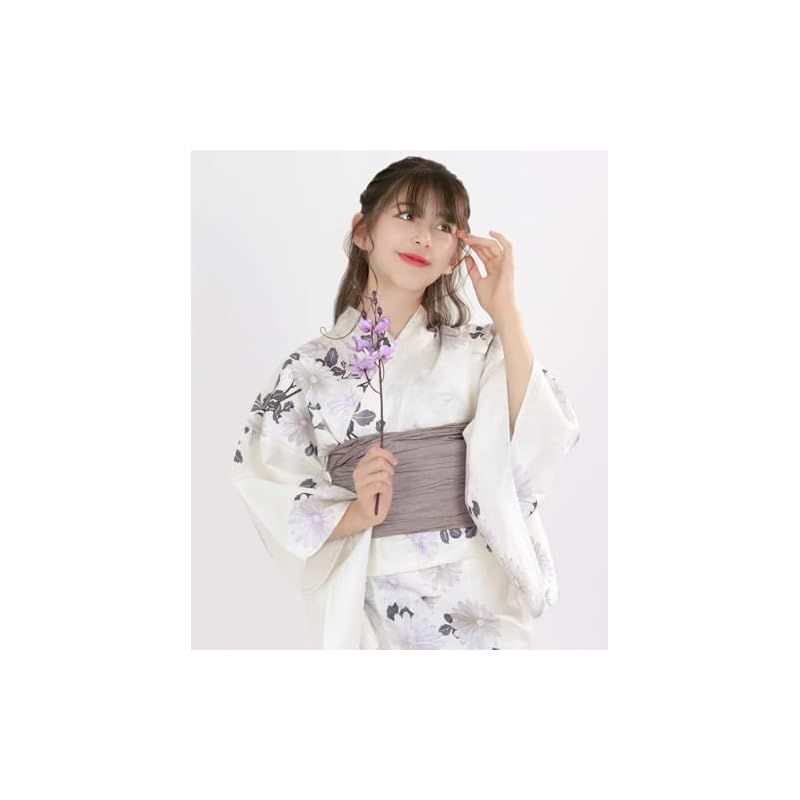 在庫セール】[KYOETSU] [キョウエツ] 浴衣セット 女の子 生成り