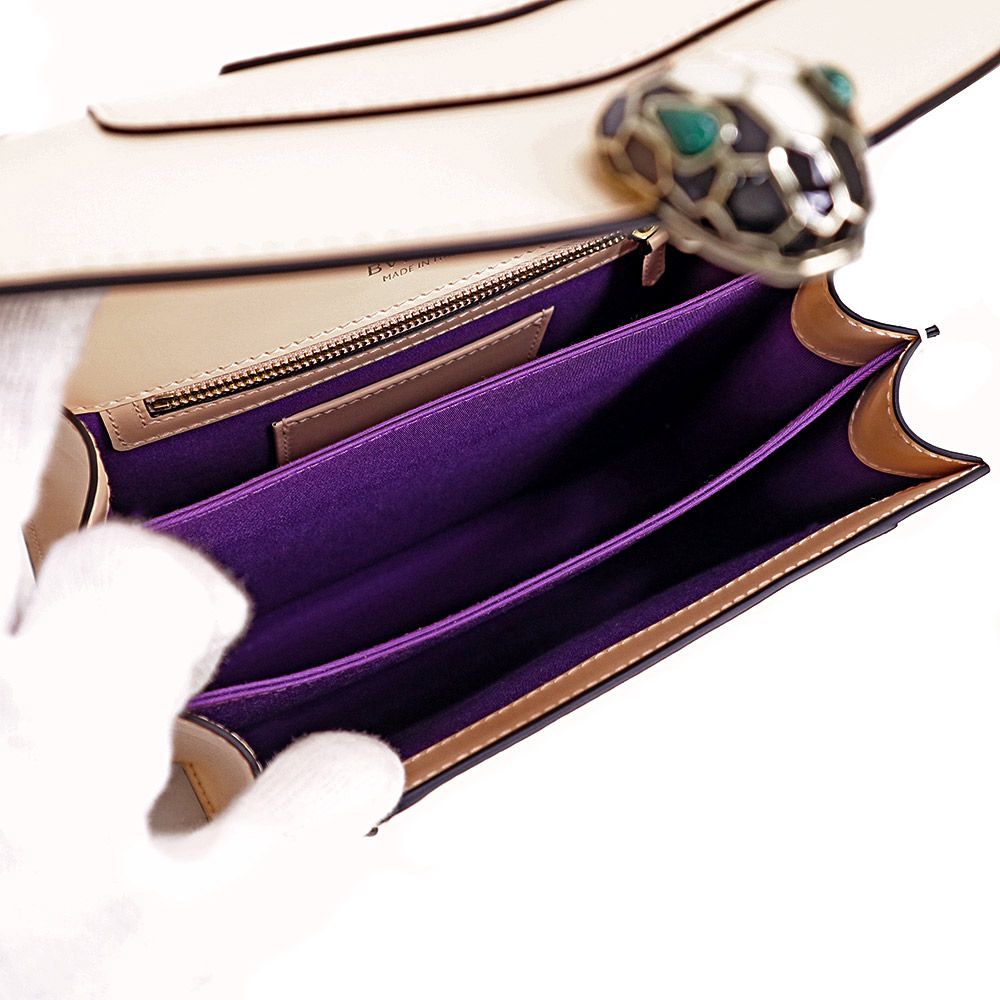 ブルガリ セルペンティ フォーエバー スネーク 斜め掛け 2WAY  