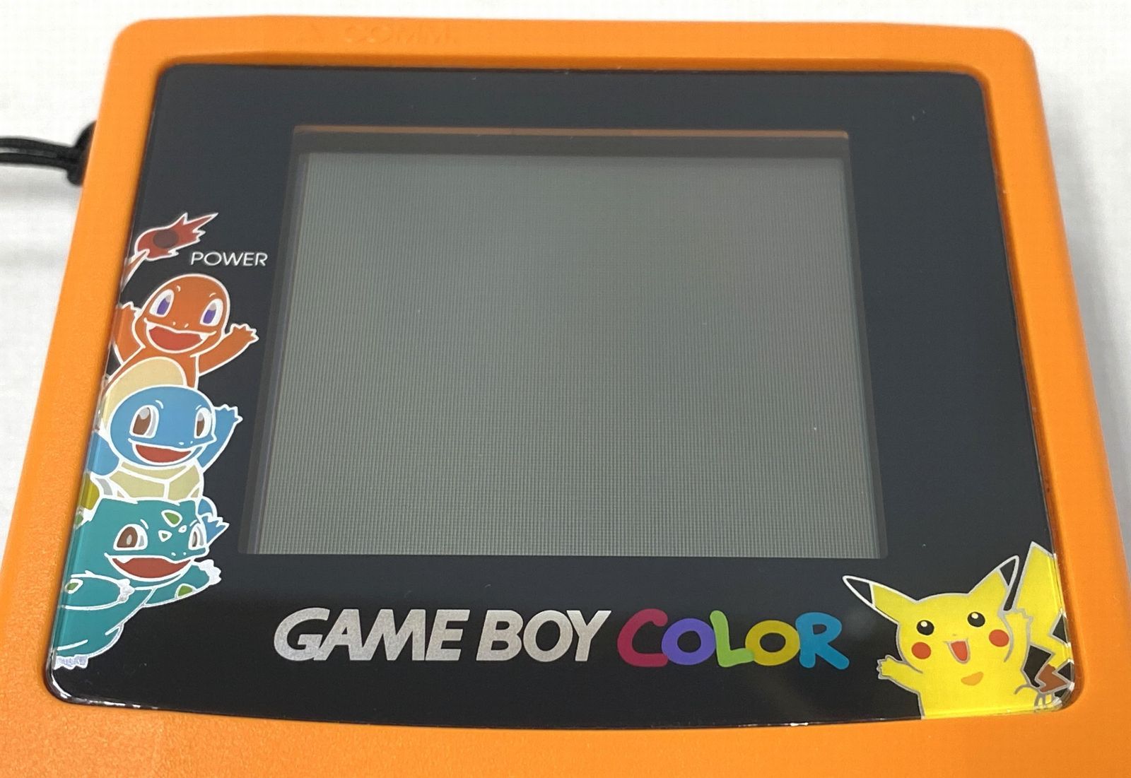 ニンテンドー ゲームボーイカラー ポケモン3周年記念バージョン ポケモンセンター限定 未使用品