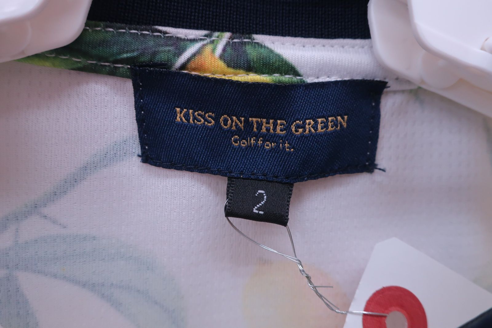 美品】KISS ON THE GREEN(キスオンザグリーン) ポロシャツ