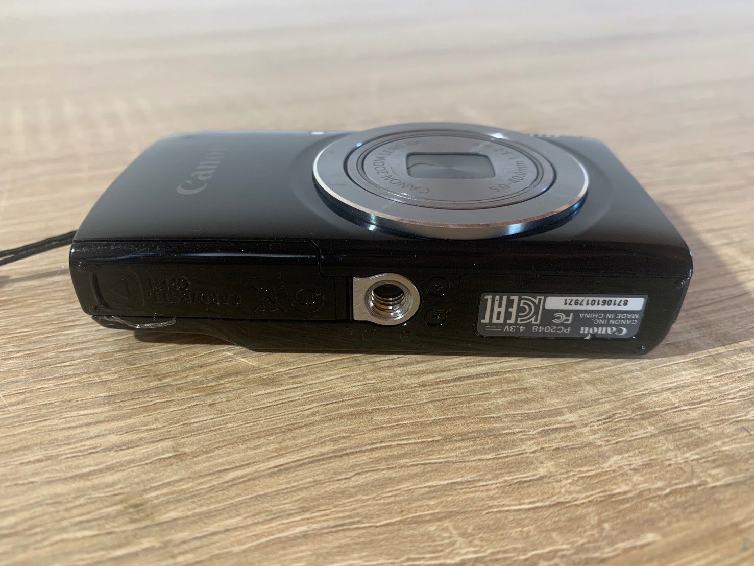  5701 Canon IXY 120 ブラック デジカメ コンパクトデジタルカメラ デジタルカメラ