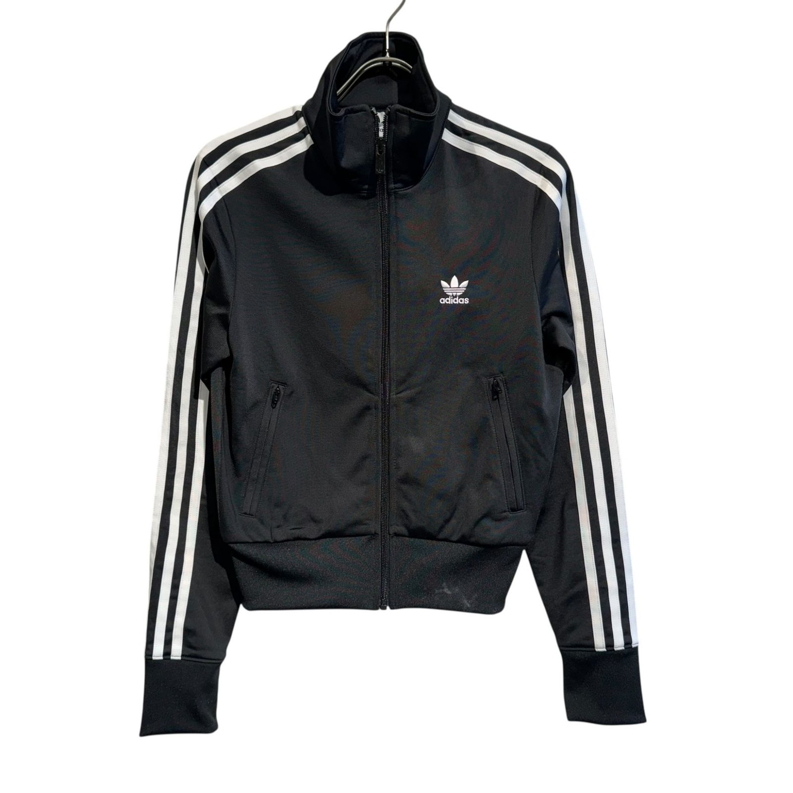adidas トラックジャケット XS レディース ブラック 黒