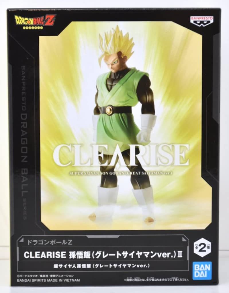 ドラゴンボールZ CLEARISE 孫悟飯 （グレートサイヤマンver.）Ⅱ ドラゴンボールZ CLEARISE 孫悟飯（グレートサイヤマンver.）Ⅱ