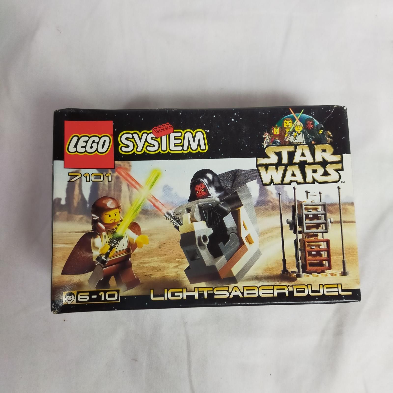 【未開封】廃盤? LEGO SYSTEM ☆ STAR WARS 7101 [ ライトセーバーデュエル ] スターウォーズ レゴ ダースモール クワイ  ガン ジン【中古】