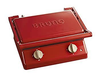 BRUNO ブルーノ グリルサンドメーカー ダブル レッド BOE084-RD おしゃれ ホットサンドメーカー 赤