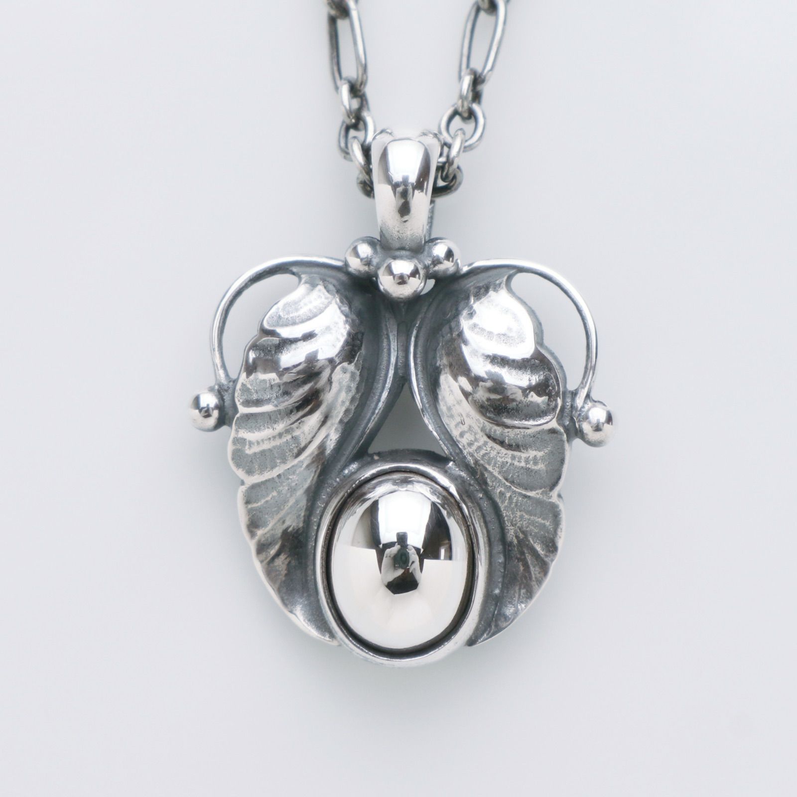 美品】GEORG JENSEN ネックレス 1994 燻し 925S