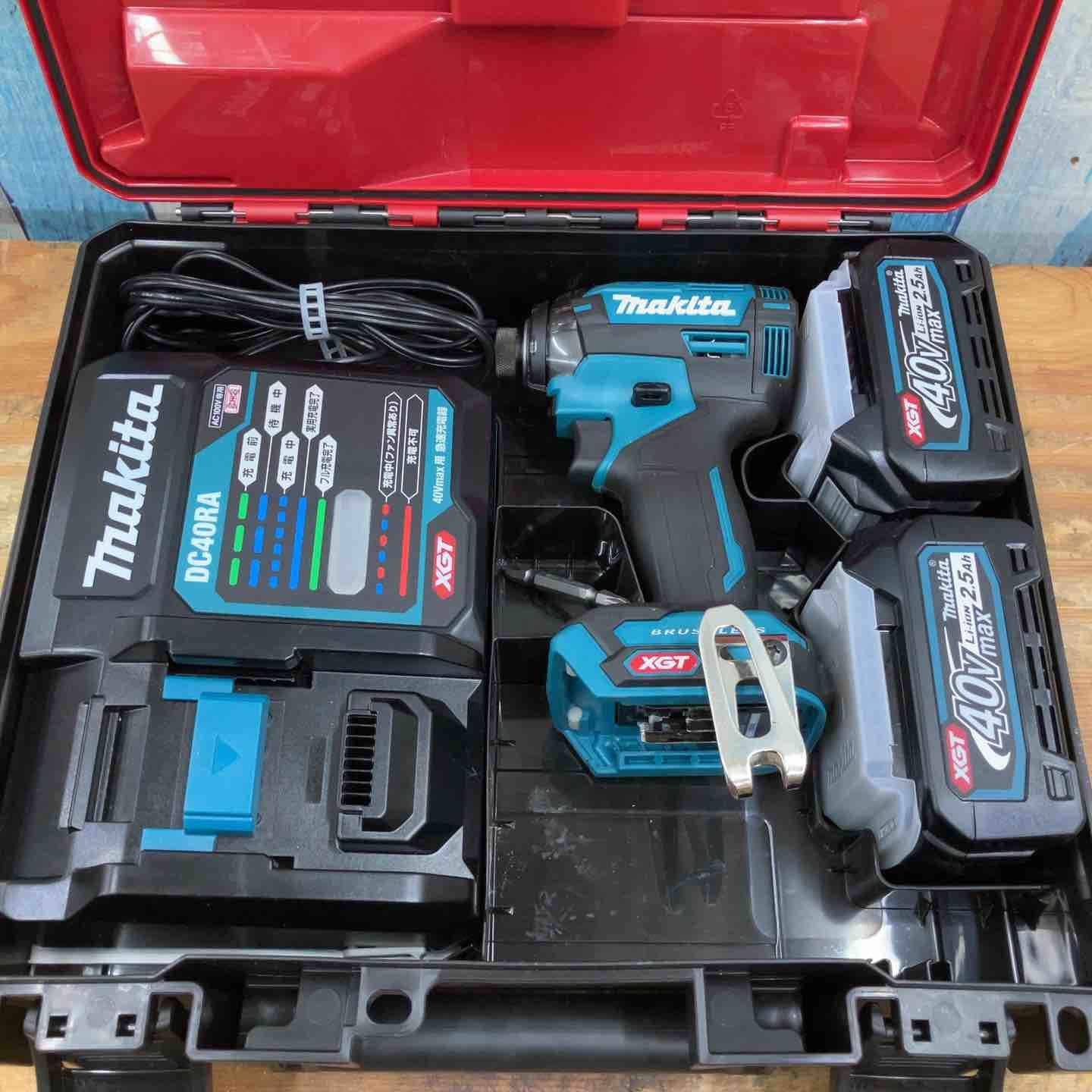 Makita マキタ40V 電動インパクトドライバー TD002GRDX 中古品 Makita マキタ40V 電動インパクトドライバー TD002GRDX 中古品