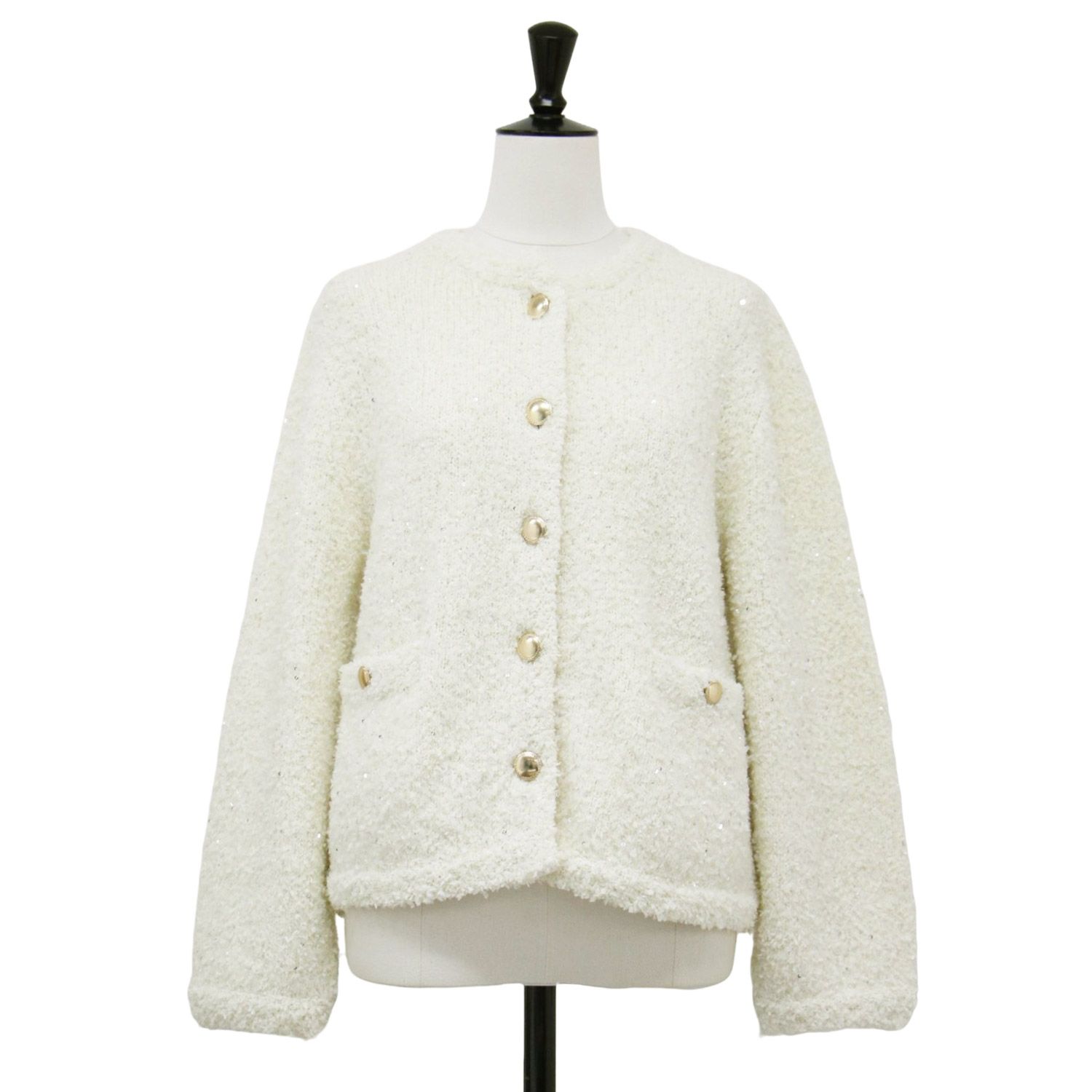 CELFORD（セルフォード）の「ボートネックパフスリーブニットプル