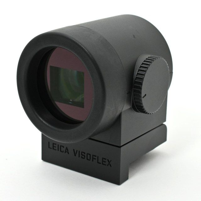 ライカ Leica 電子ビューファインダー Visoflex Typ 020 ブラック 18767｜対応機種 Leica M10|M10-Pなど｜外観きれい 小ひびあり