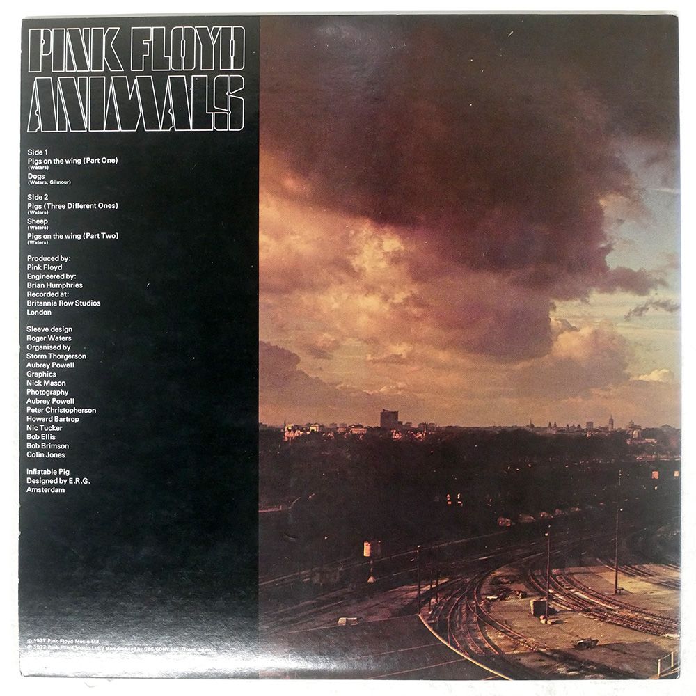 国内盤 PINK FLOYD/ANIMALS/CBS/SONY 25AP340 LP - メルカリ